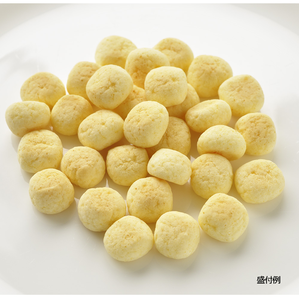 小麦・卵・乳を使わずに作った かぼちゃのボーロ 小袋(15g×4袋） 盛付例