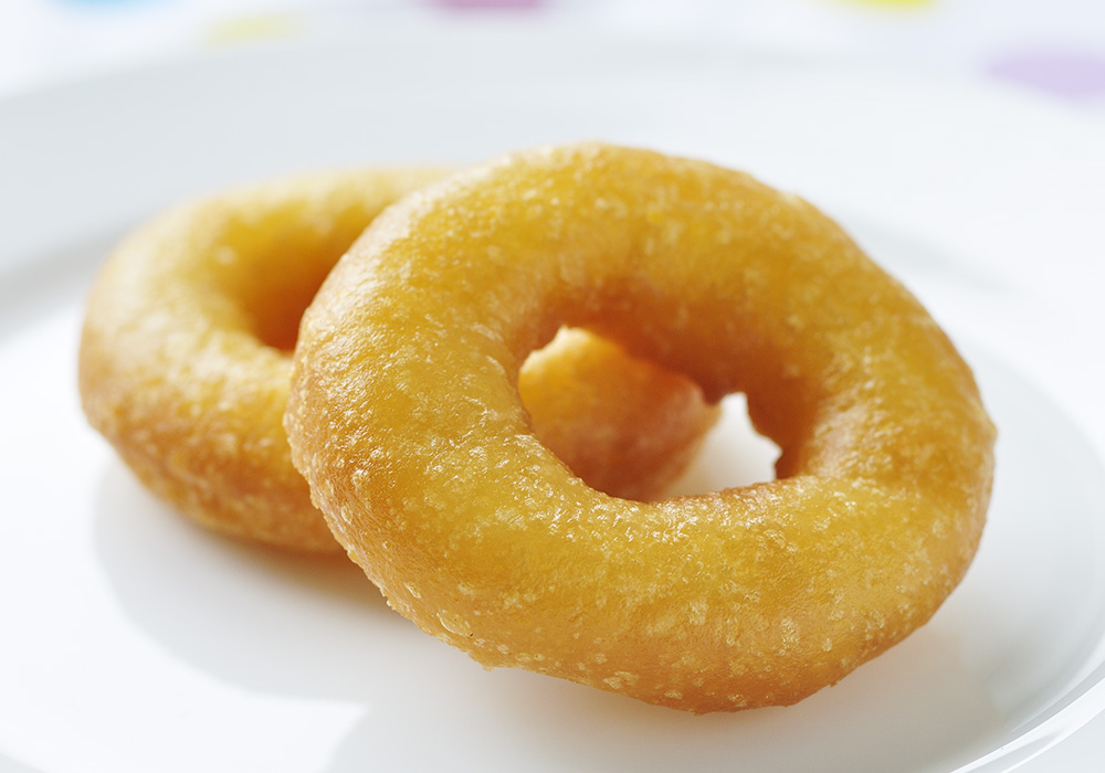 【冷凍】もぐもぐ工房の　おこめでつくったケーキドーナツ 2個