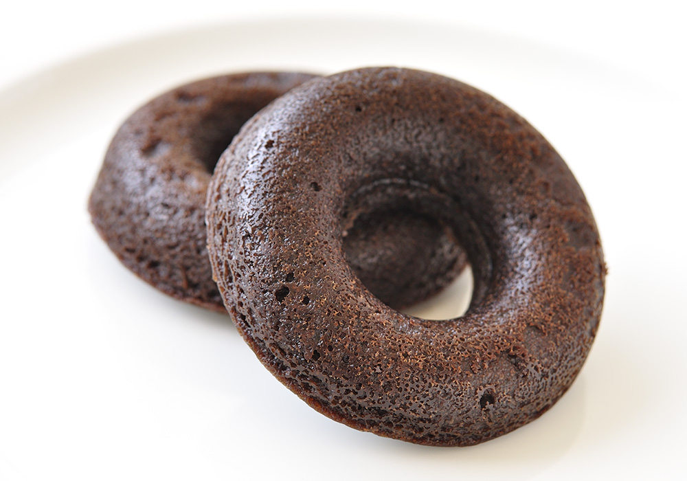 【冷凍】もぐもぐ工房のふかふか焼きドーナッツ　チョコ　2個